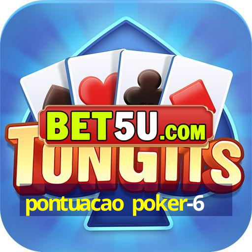 pontuacao poker